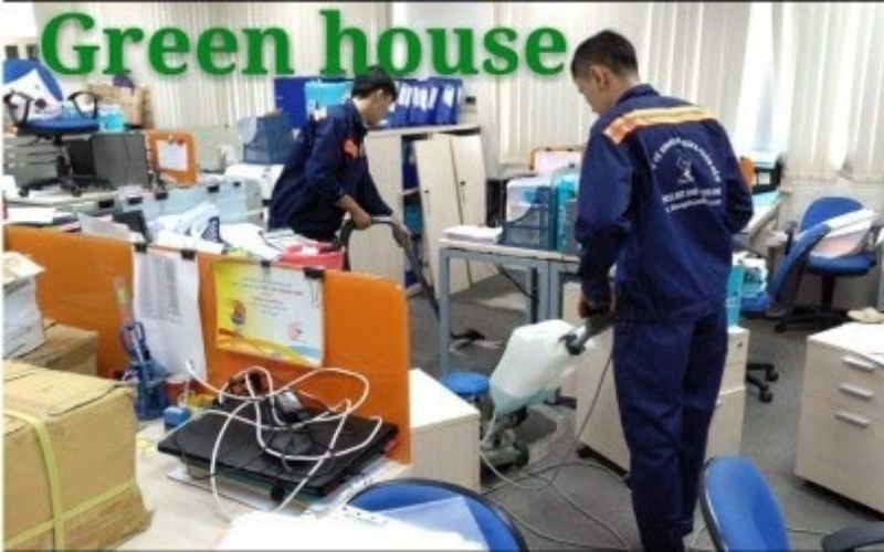 Dịch vụ vệ sinh do Nguyên Trung Green House cung cấp